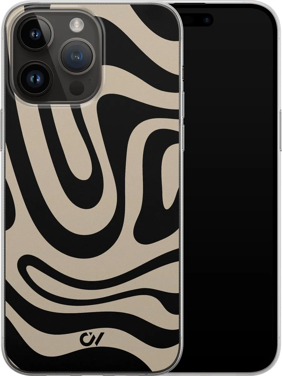 Casevibes Hoesje iPhone 14 Pro Max A/14PM/UV/010 - Zwart