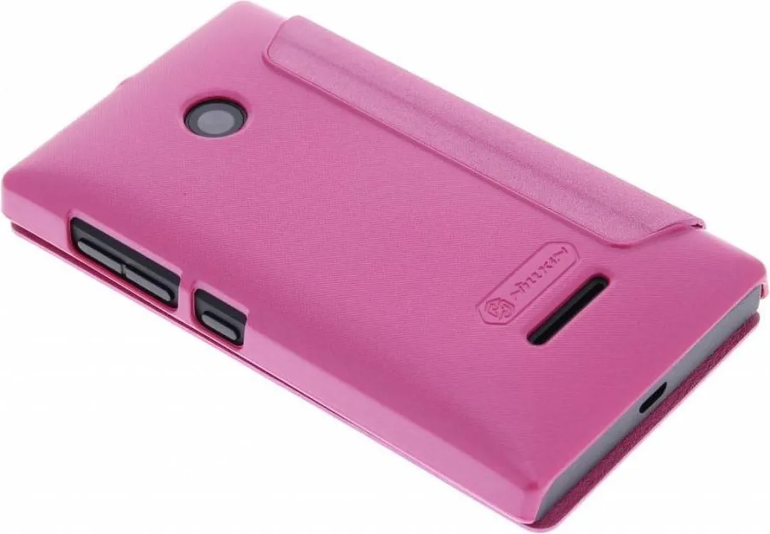 Nillkin Sparkle Slim Booktype Hoes Microsoft Lumia 435 - M43522743405 - Roze