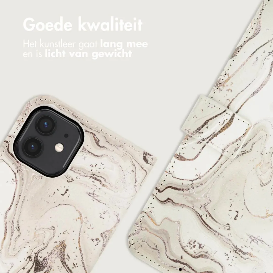 Imoshion iPhone 11 Hoesje Sandy Marble - 3 Pasjes