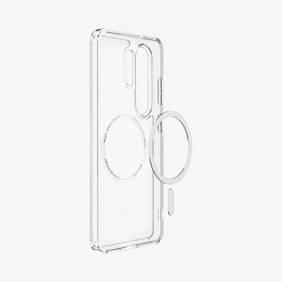Spigen Ultra Hybrid MagFit ACS10679 Hoesje - Samsung Galaxy S26 Ultra - Transparant