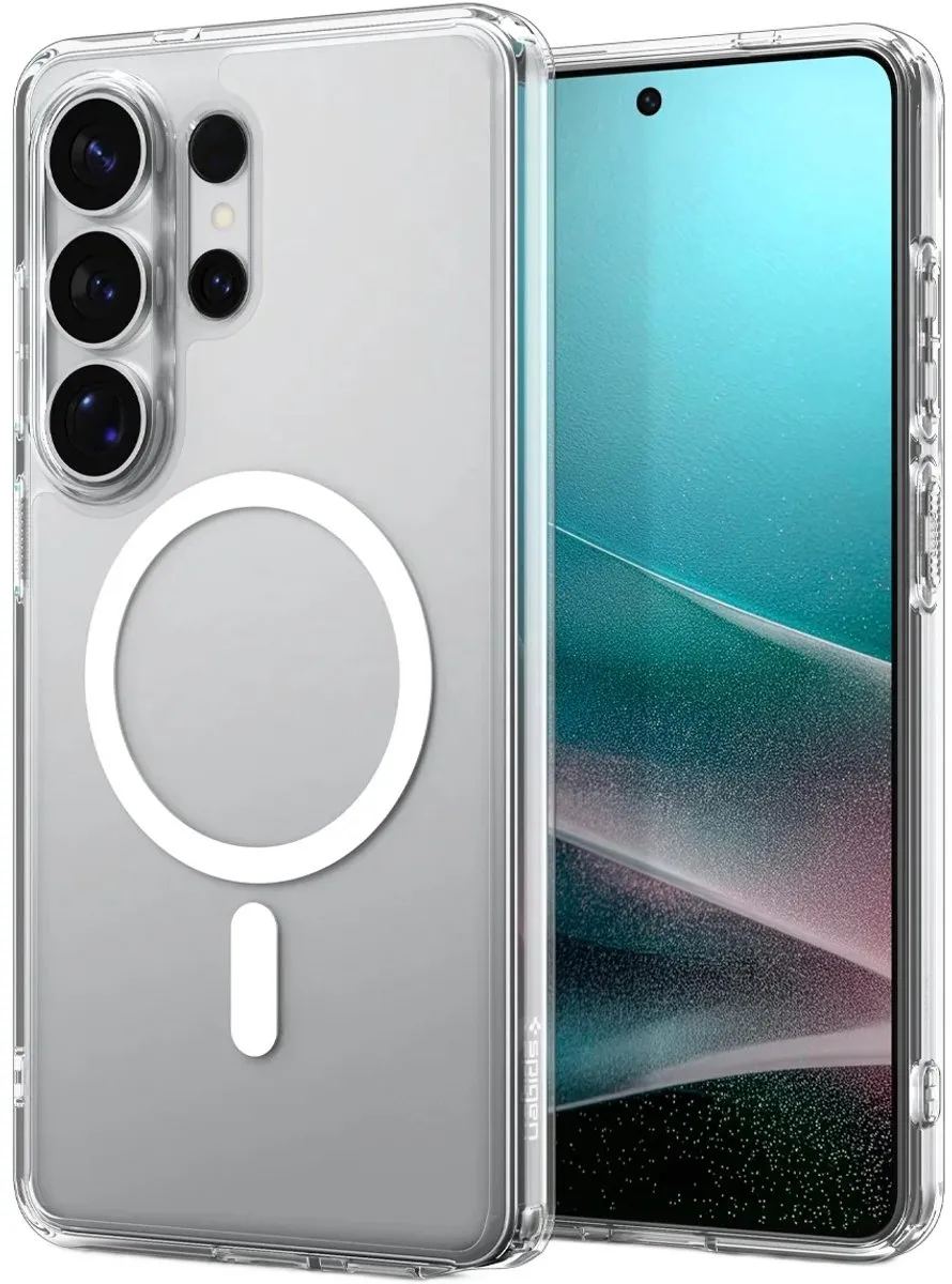 Spigen Ultra Hybrid MagFit ACS10679 Hoesje - Samsung Galaxy S26 Ultra - Transparant