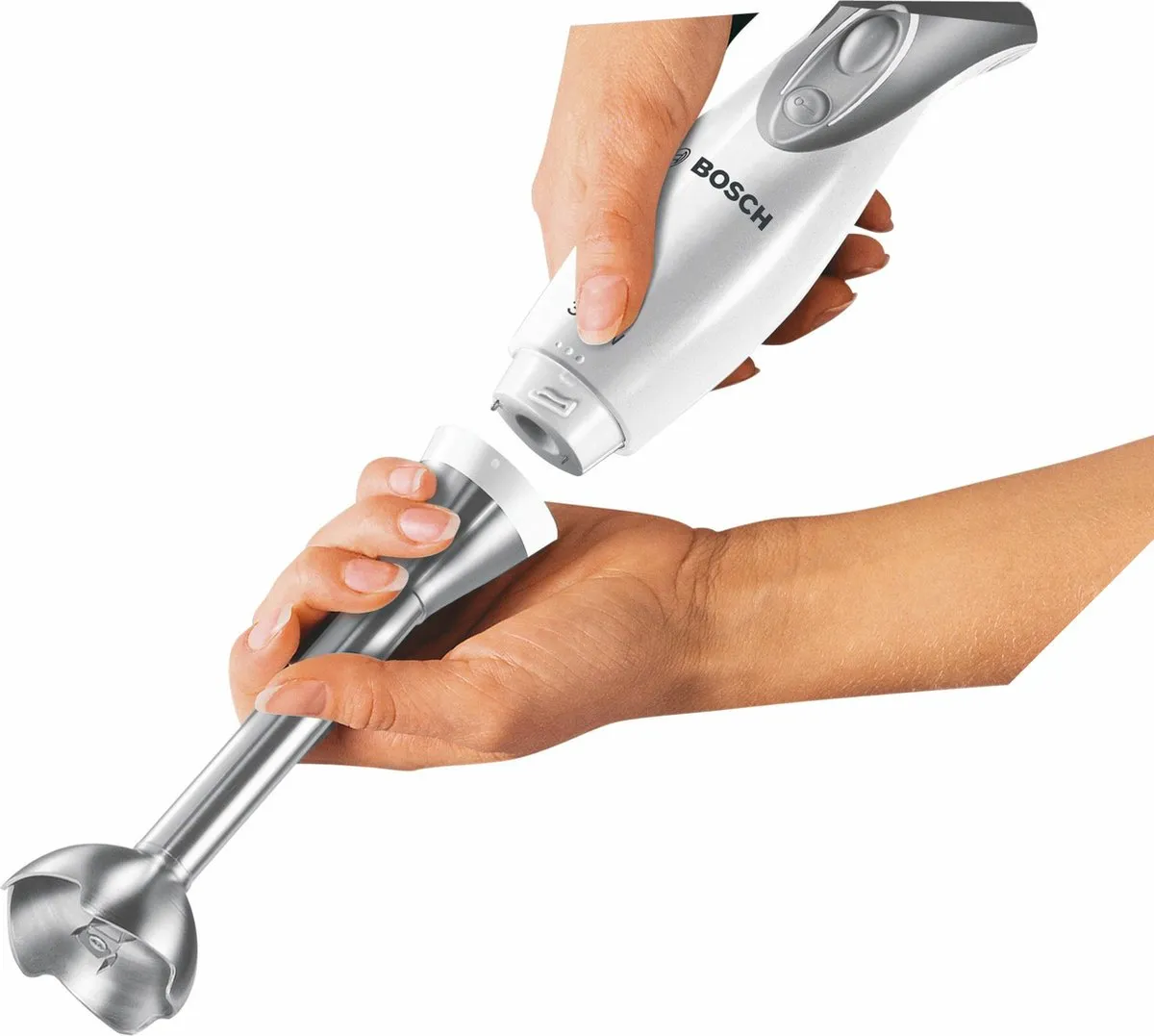 Bosch MSM6B500 Blender 350W - Zilver/Wit - afbeelding 4 van 5