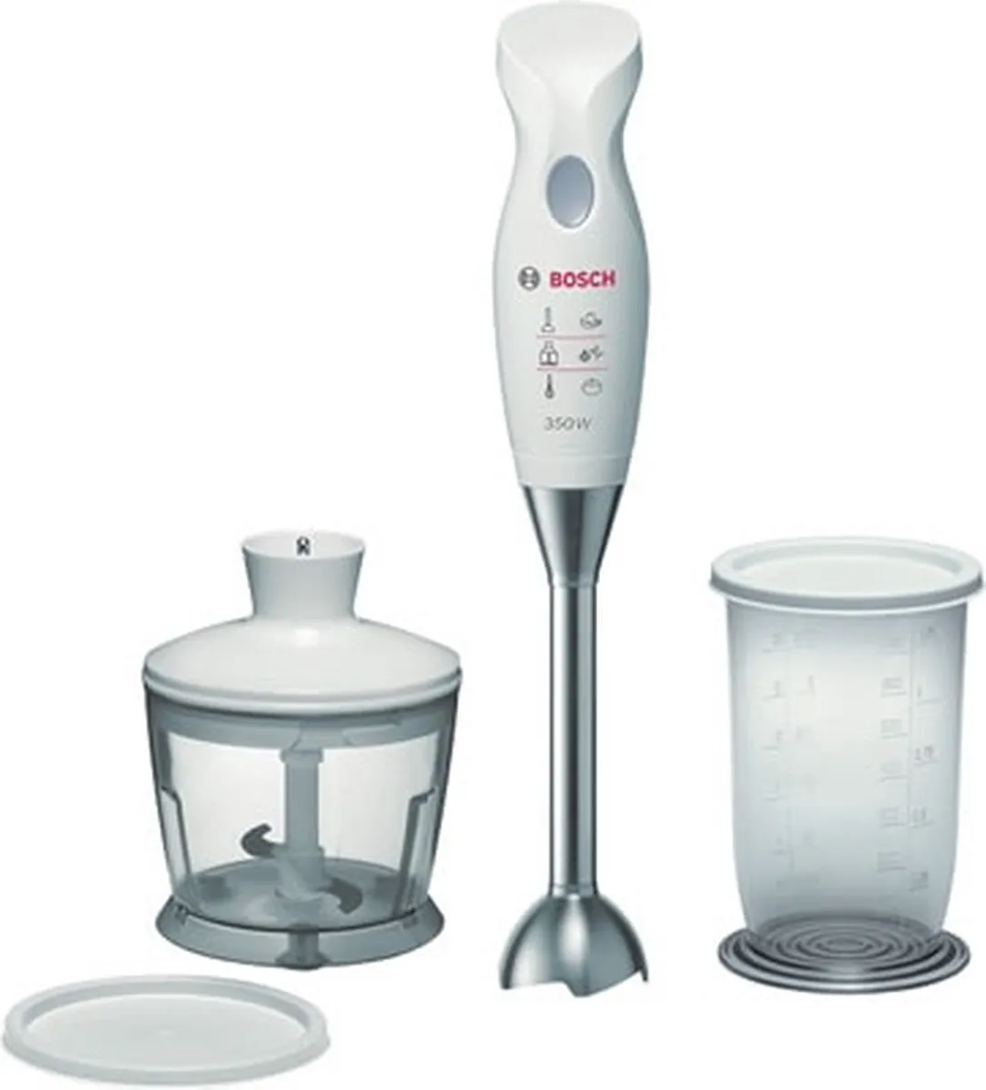 Bosch MSM6B500 Blender 350W - Zilver/Wit - afbeelding 5 van 5