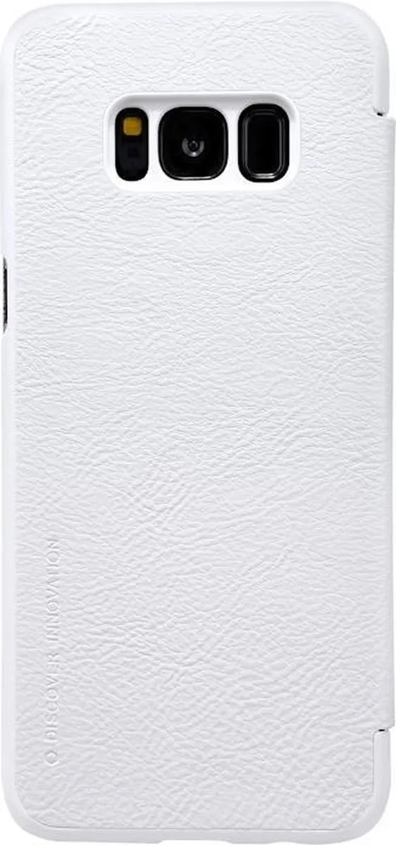 Nillkin Qin Leather Book Case Samsung Galaxy S8+ - Wit - afbeelding 2 van 6