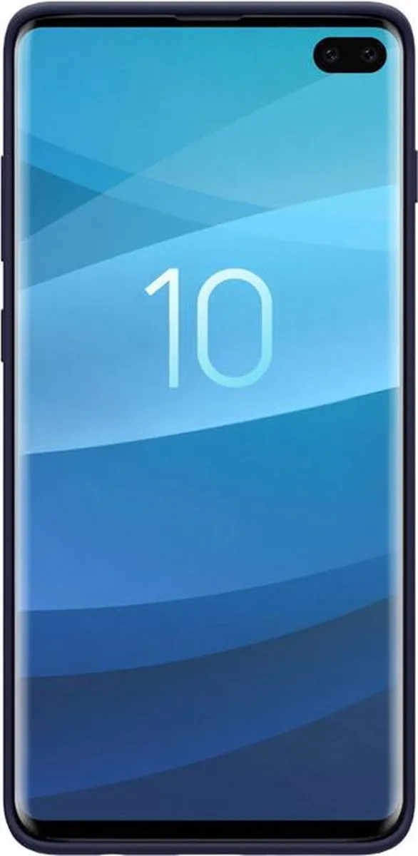 Nillkin Flex Silicone Hoes Samsung Galaxy S10+ - Blauw - afbeelding 2 van 5