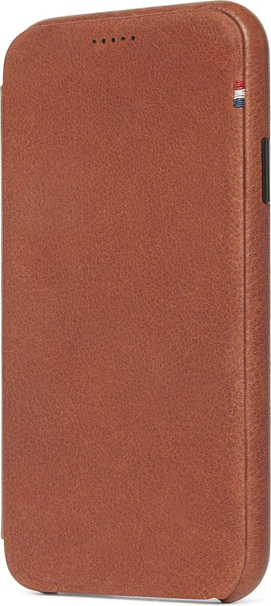 Decoded D8IPO61SW3CBN Slim Wallet Case iPhone XR - Kaneelbruin