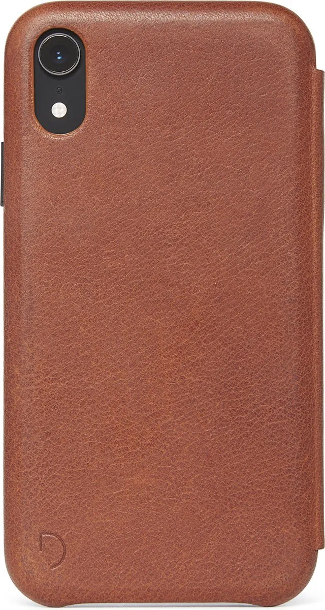 Decoded D8IPO61SW3CBN Slim Wallet Case iPhone XR - Kaneelbruin