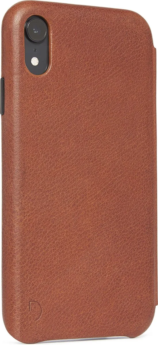 Decoded D8IPO61SW3CBN Slim Wallet Case iPhone XR - Kaneelbruin