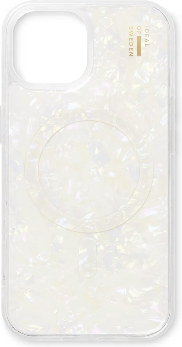 iDeal of Sweden Pearlised Case iPhone 13/14/15 - Wit - MagSafe - afbeelding 6 van 6