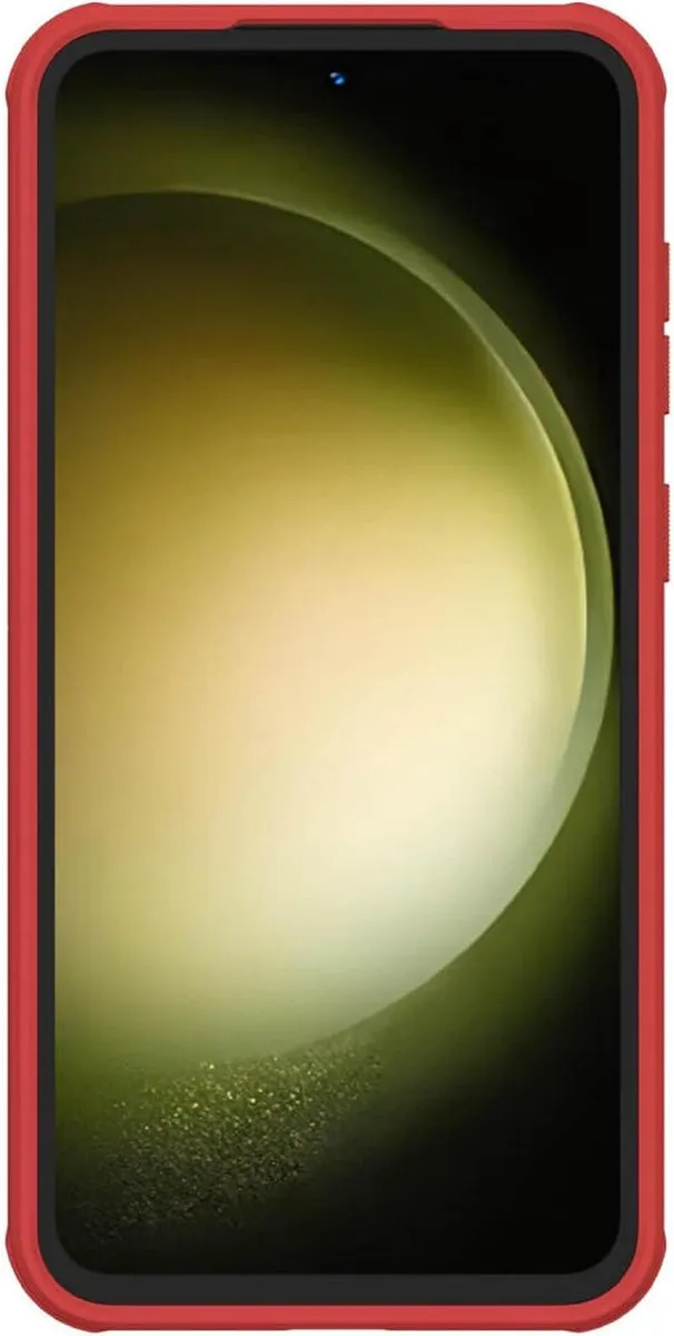 Nillkin Super Frosted Shield Hoesje Samsung Galaxy S23 FE - Rood