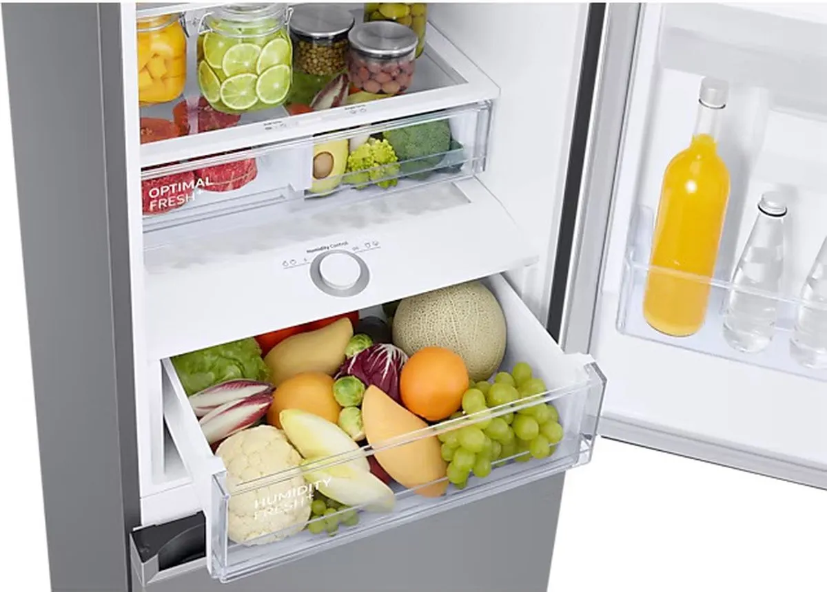 Samsung RB38C635ES9 - Vrijstaande Koel-vriescombinatie - No Frost - Zilver - 386 liter