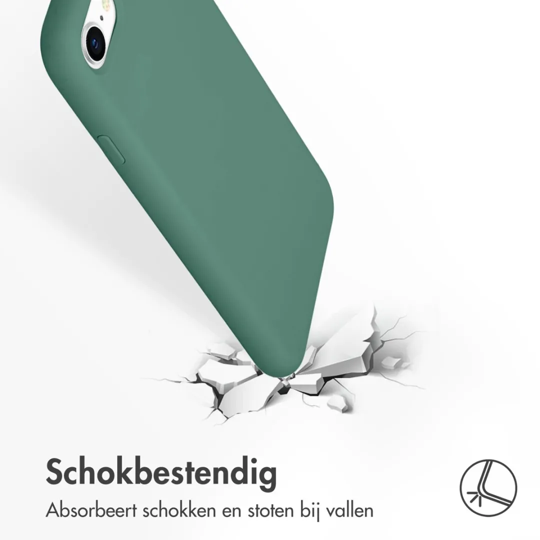 Accezz Hoesje iPhone SE/8/7 - Donkergroen