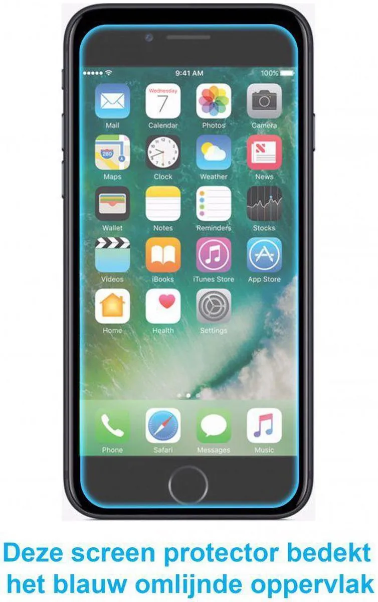 OtterBox Clearly Protected Alpha Glass iPhone 7/8 - Transparant 77-54010 - afbeelding 6 van 6