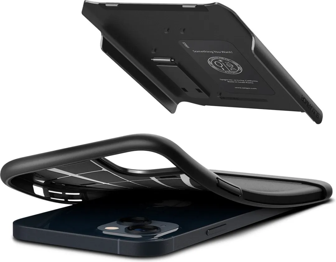 Spigen Slim Armor Case ACS04657 iPhone 14 Plus - Zwart