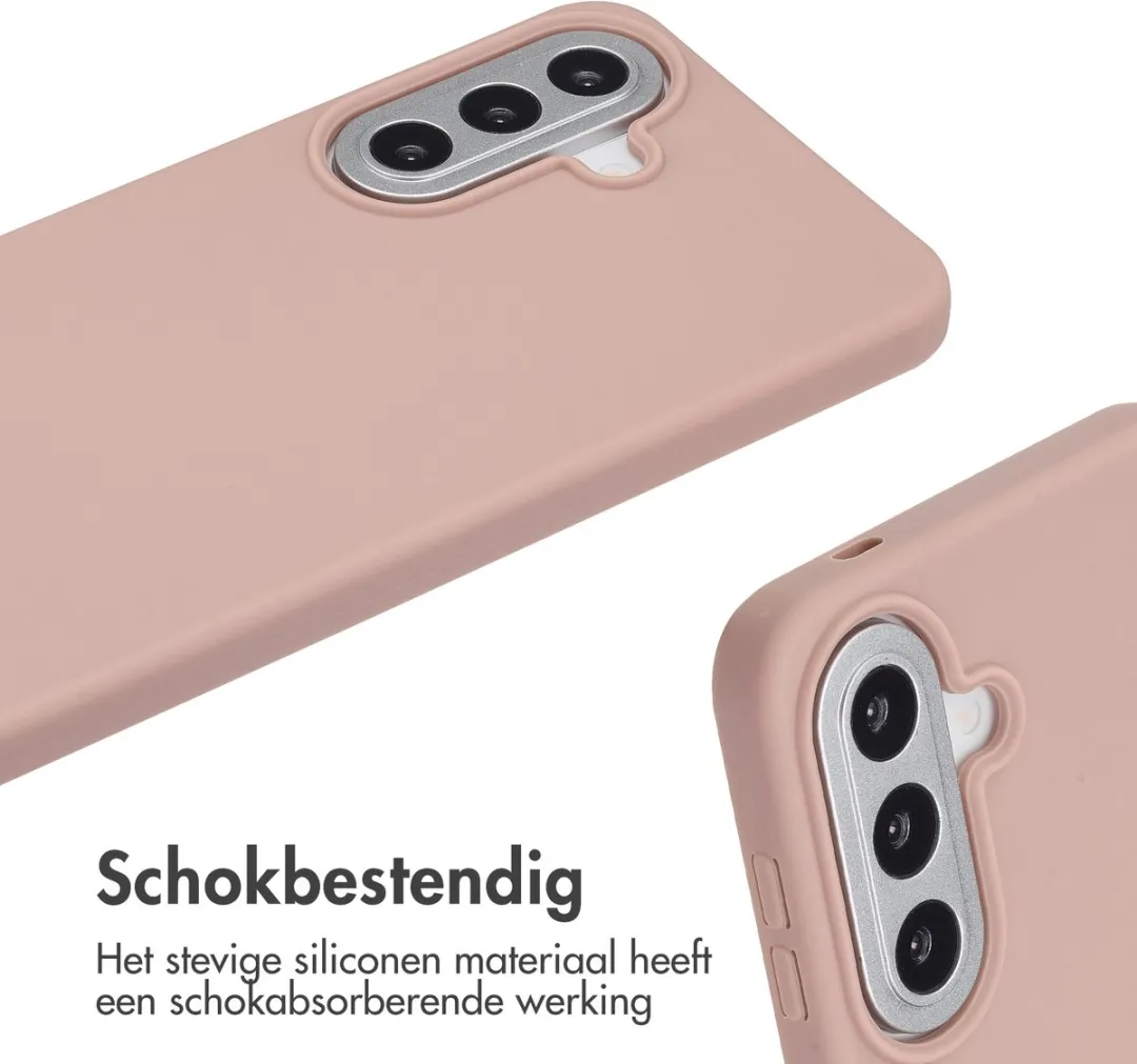 Imoshion Hoesje Samsung Galaxy A57 - Siliconen - Sand Pink - afbeelding 6 van 6