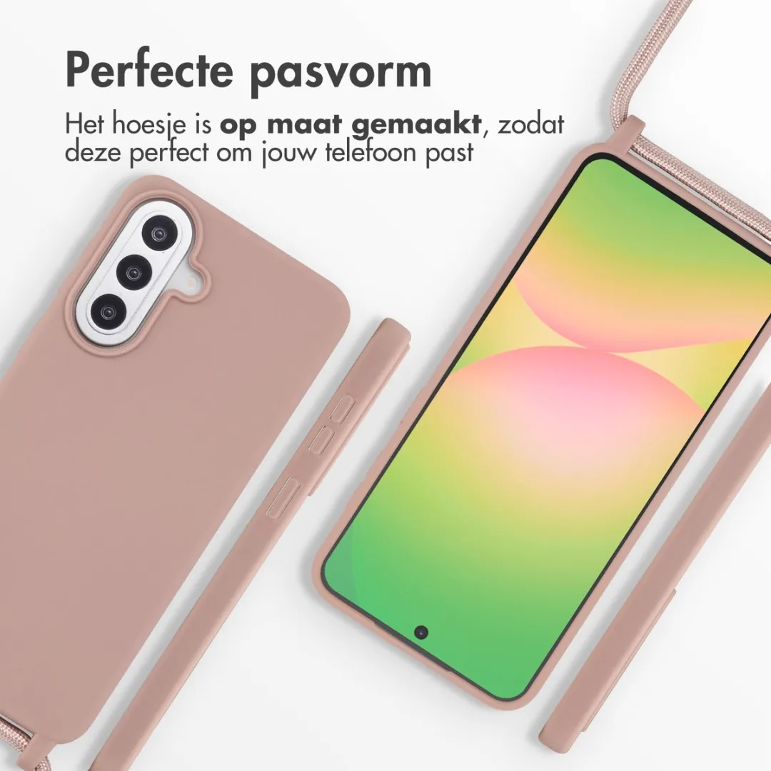 Imoshion Hoesje Samsung Galaxy A57 - Siliconen - Sand Pink