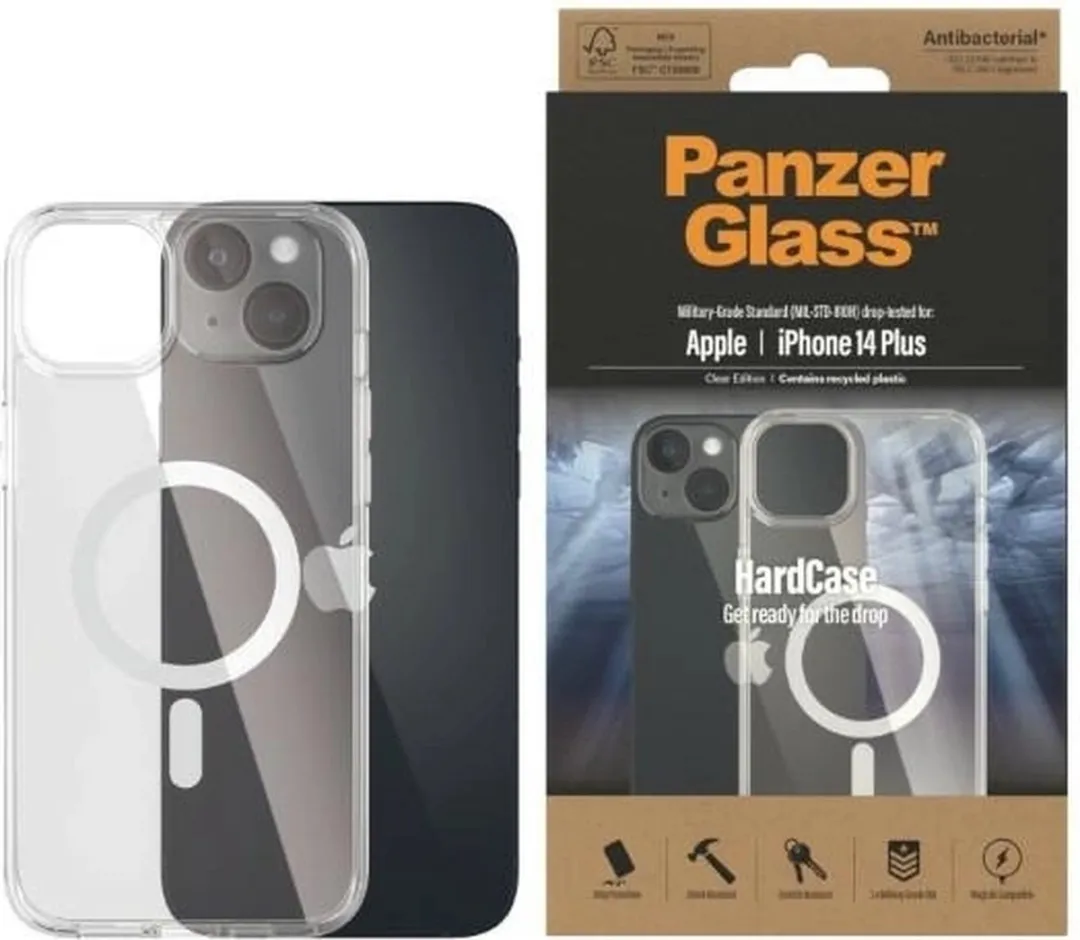 PanzerGlass iPhone 14 Plus MagSafe HardCase - Transparant
