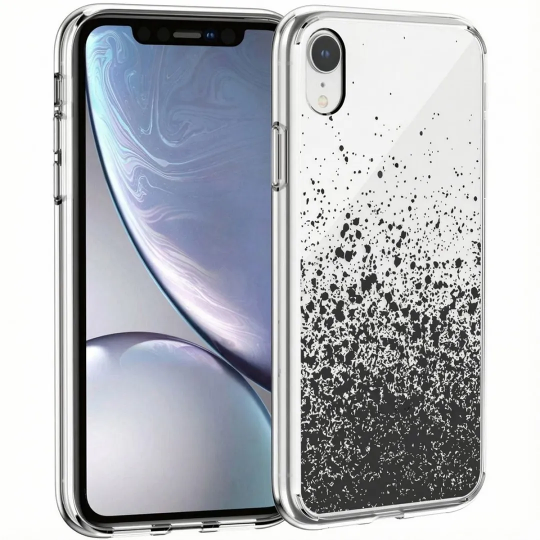 Imoshion Hoesje iPhone XR Splatter Black
