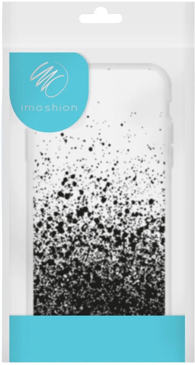 Imoshion Hoesje iPhone XR Splatter Black