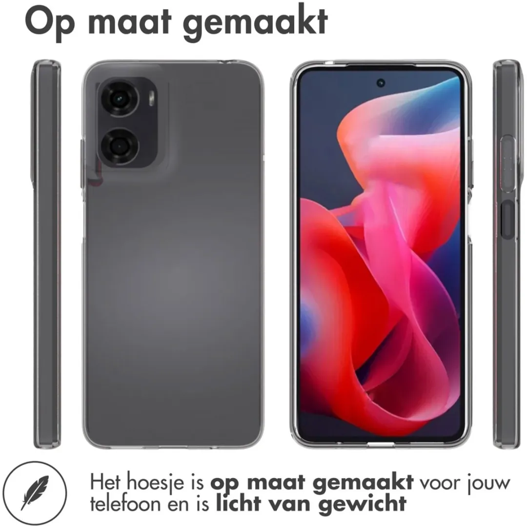 Accezz Hoesje Motorola Moto G05/E15 - Transparant