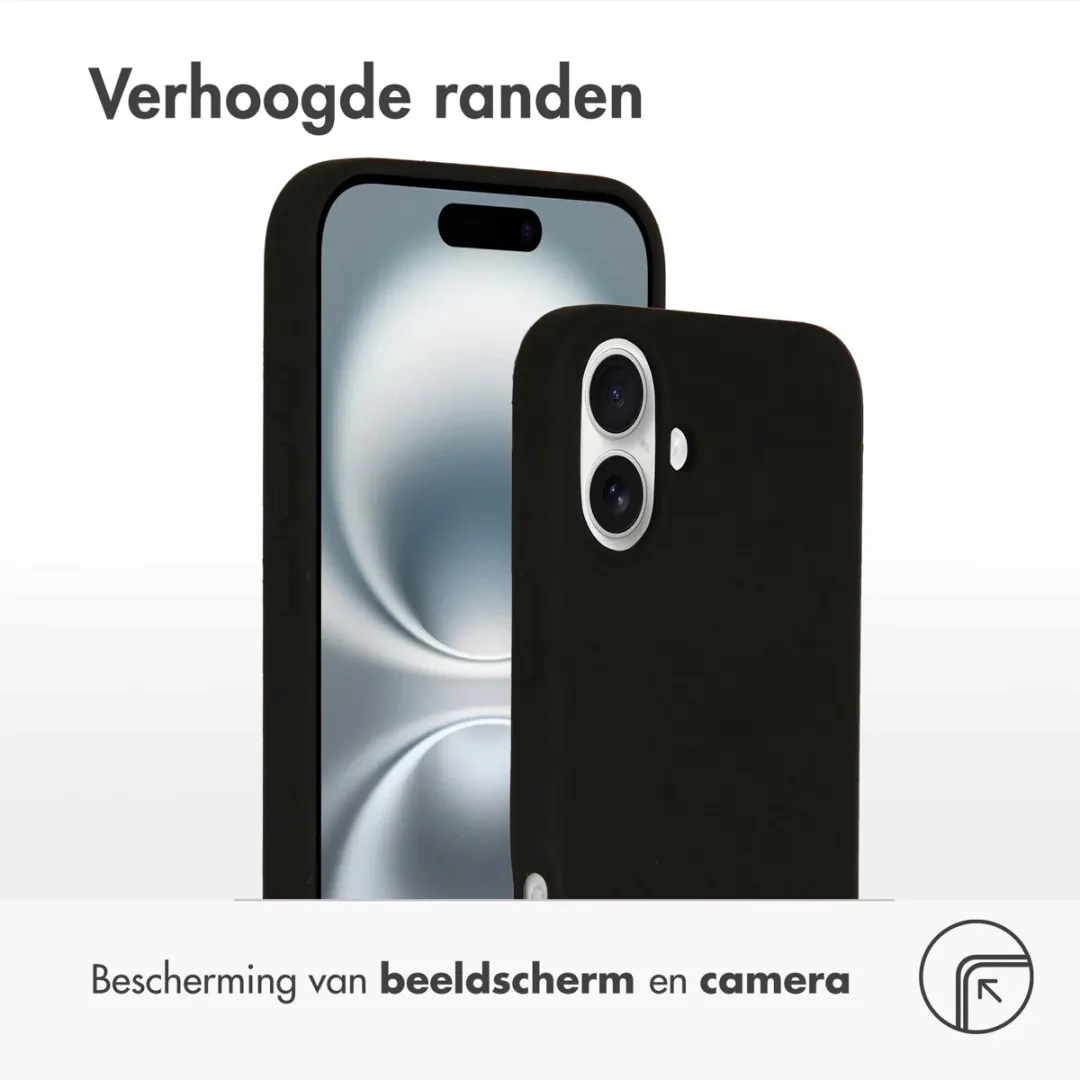 Accezz iPhone 16 Plus Hoesje - MagSafe Zwart