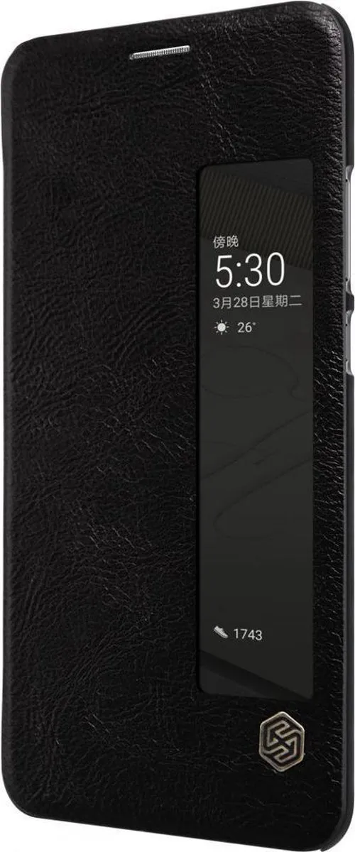 Nillkin Qin Series Flip Hoesje Huawei P10 Plus - Zwart - afbeelding 5 van 6
