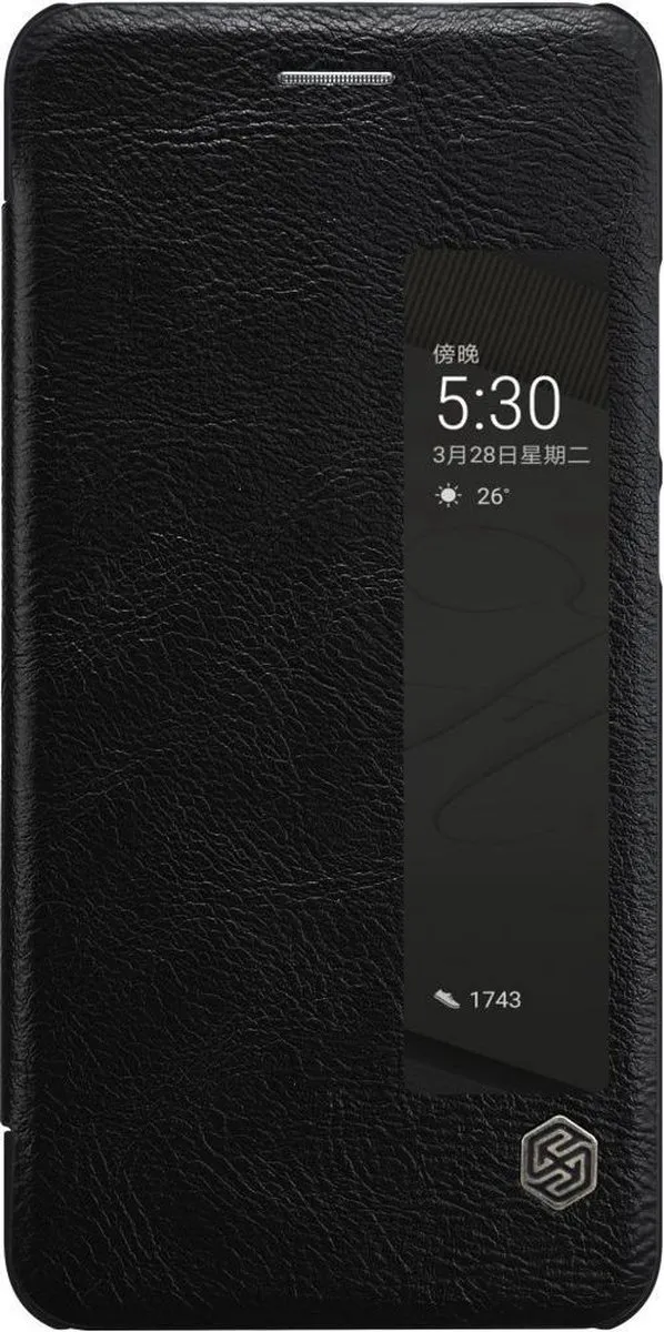 Nillkin Qin Series Flip Hoesje Huawei P10 Plus - Zwart - afbeelding 3 van 6