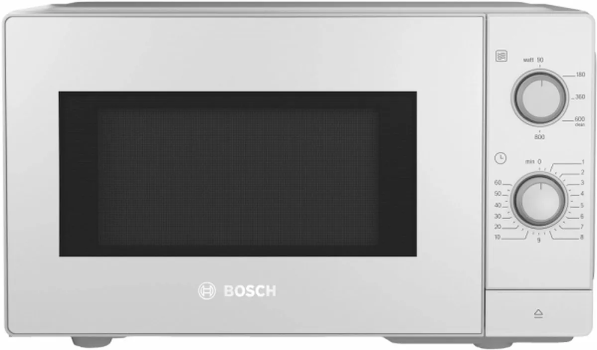 Bosch FFL020MW0 Vrijstaande Magnetron 800W - Wit - afbeelding 6 van 6