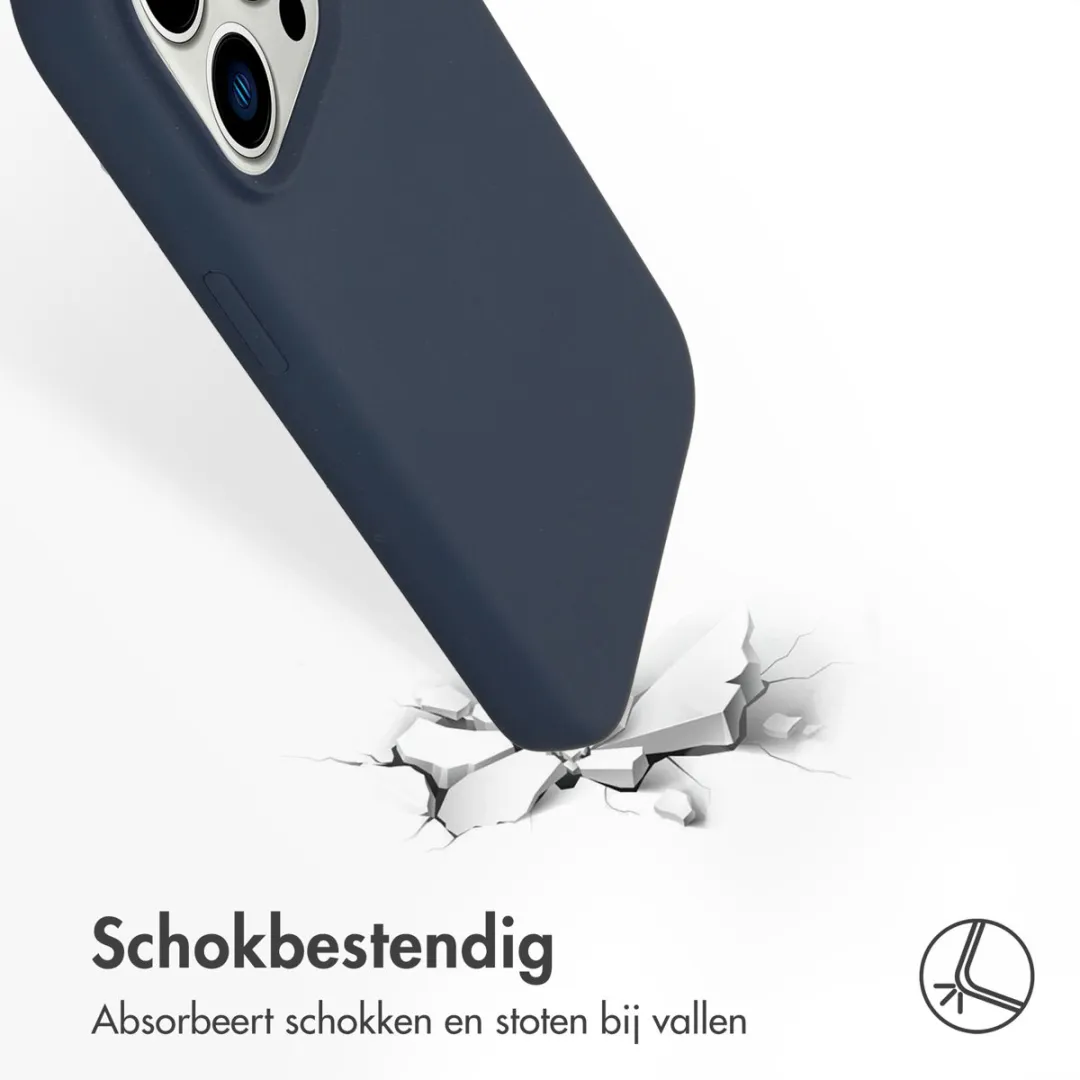Accezz Hoesje iPhone 14 Pro MagSafe - Donkerblauw