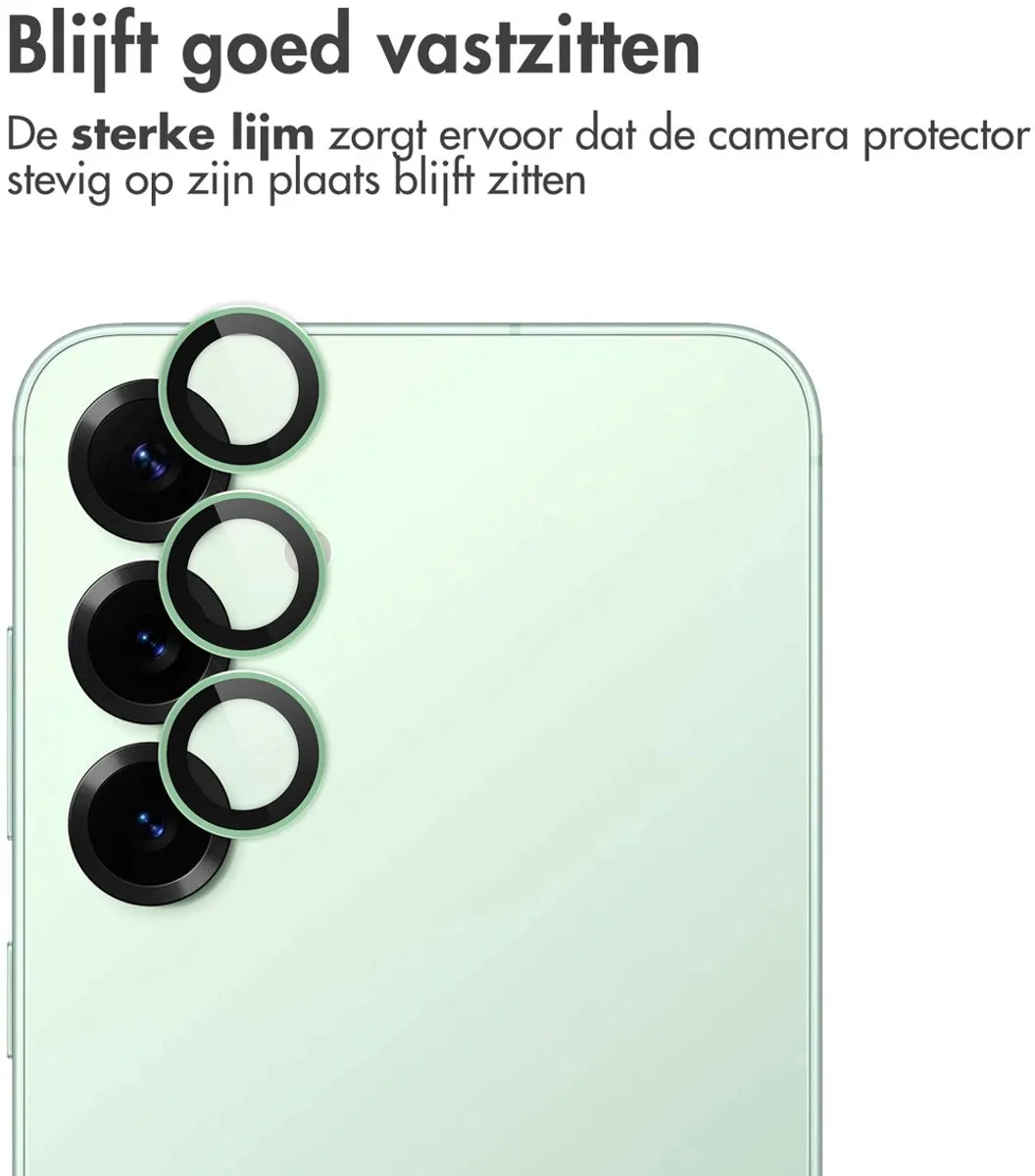 imoshiion Camera Lens Protector Samsung Galaxy S25 Plus - 2 Stuks - Mint
