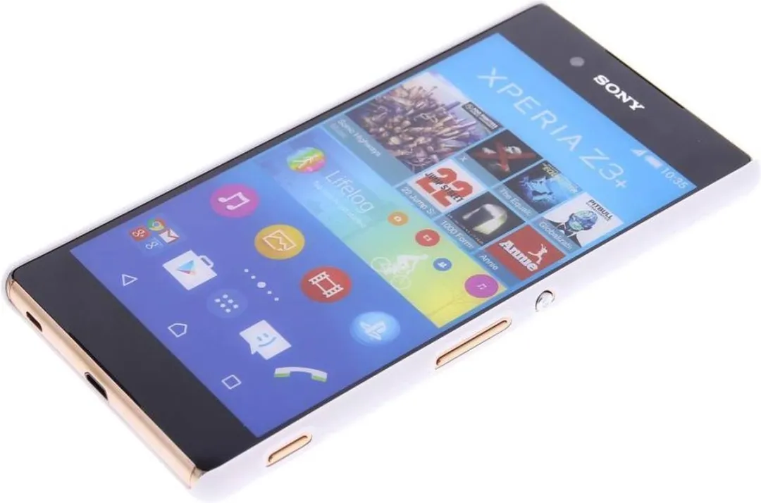 Nillkin Frosted Shield Hoesje Sony Xperia Z3 Plus - Wit - afbeelding 5 van 6