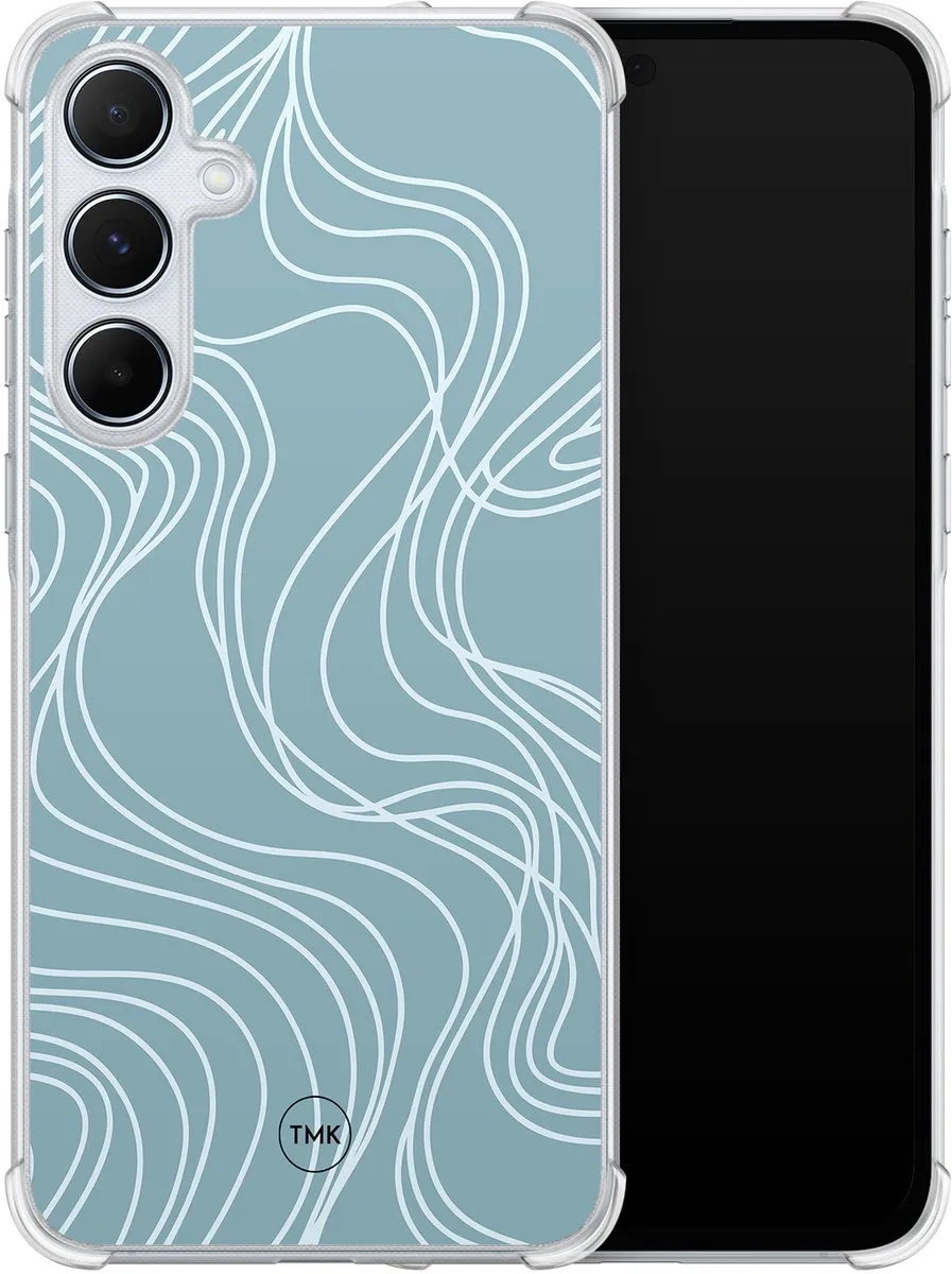 Casevibes Shockproof Hoesje Samsung Galaxy A55 S/A55/S/022 - Blauw