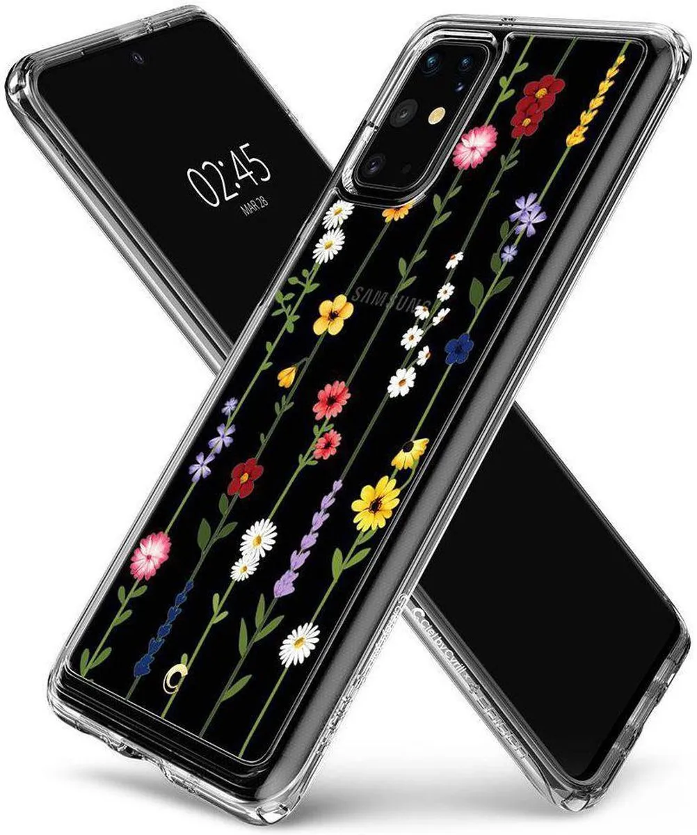 Spigen Ciel Flower Garden Hoesje ACS00763 - Samsung Galaxy S20 Plus - Transparant - afbeelding 5 van 6