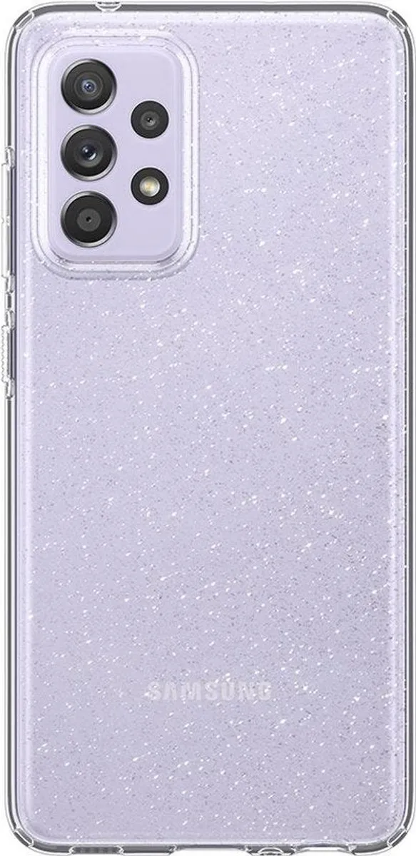 Spigen Liquid Crystal Galaxy A72 Hoesje - Transparant - afbeelding 2 van 6