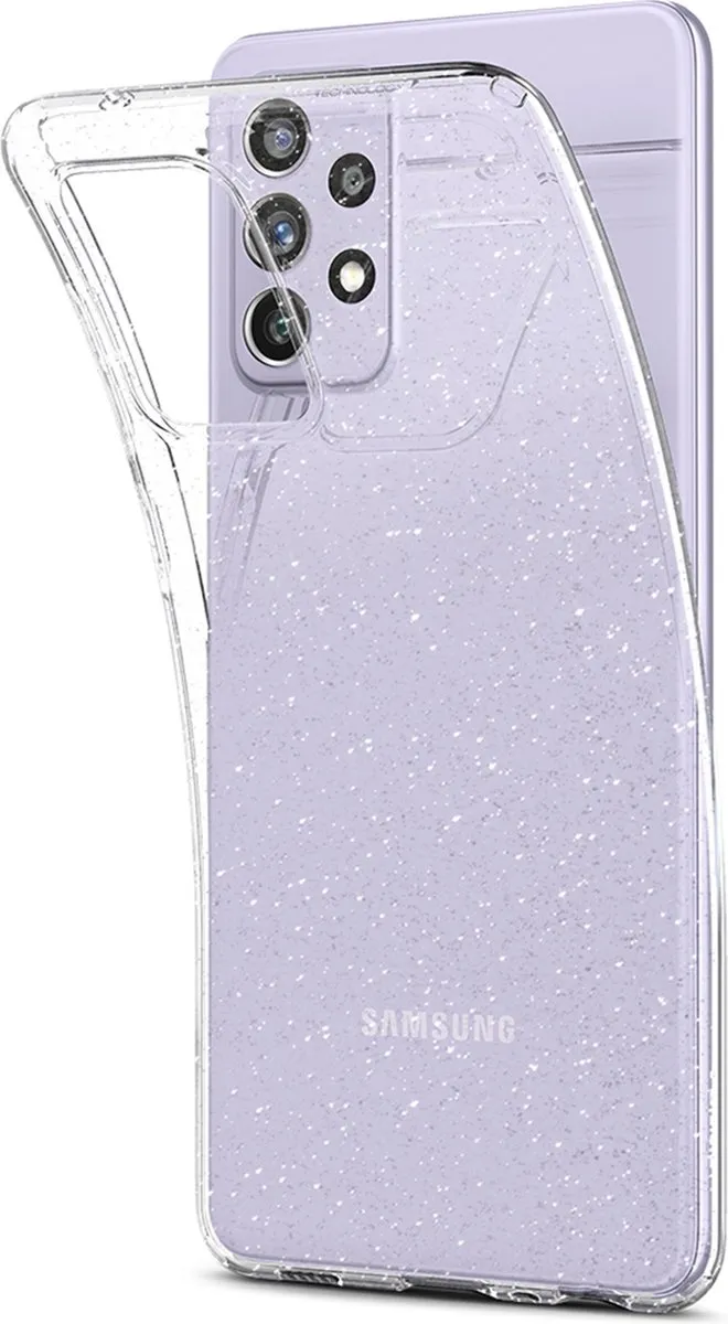 Spigen Liquid Crystal Galaxy A72 Hoesje - Transparant - afbeelding 3 van 6