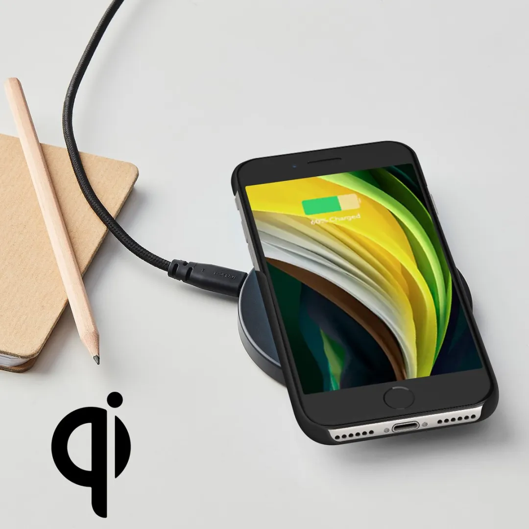 iDeal of Sweden Atelier Case Unity iPhone 8/7/6/6s/SE - Zwart