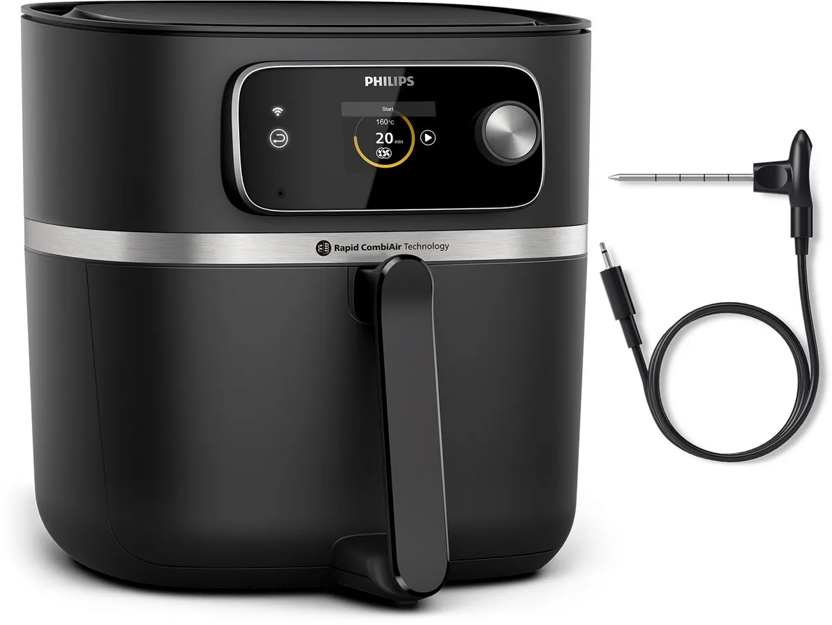 Philips 7000 Series HD9880/90 Airfryer Combi XXL - 8.3L - Zwart