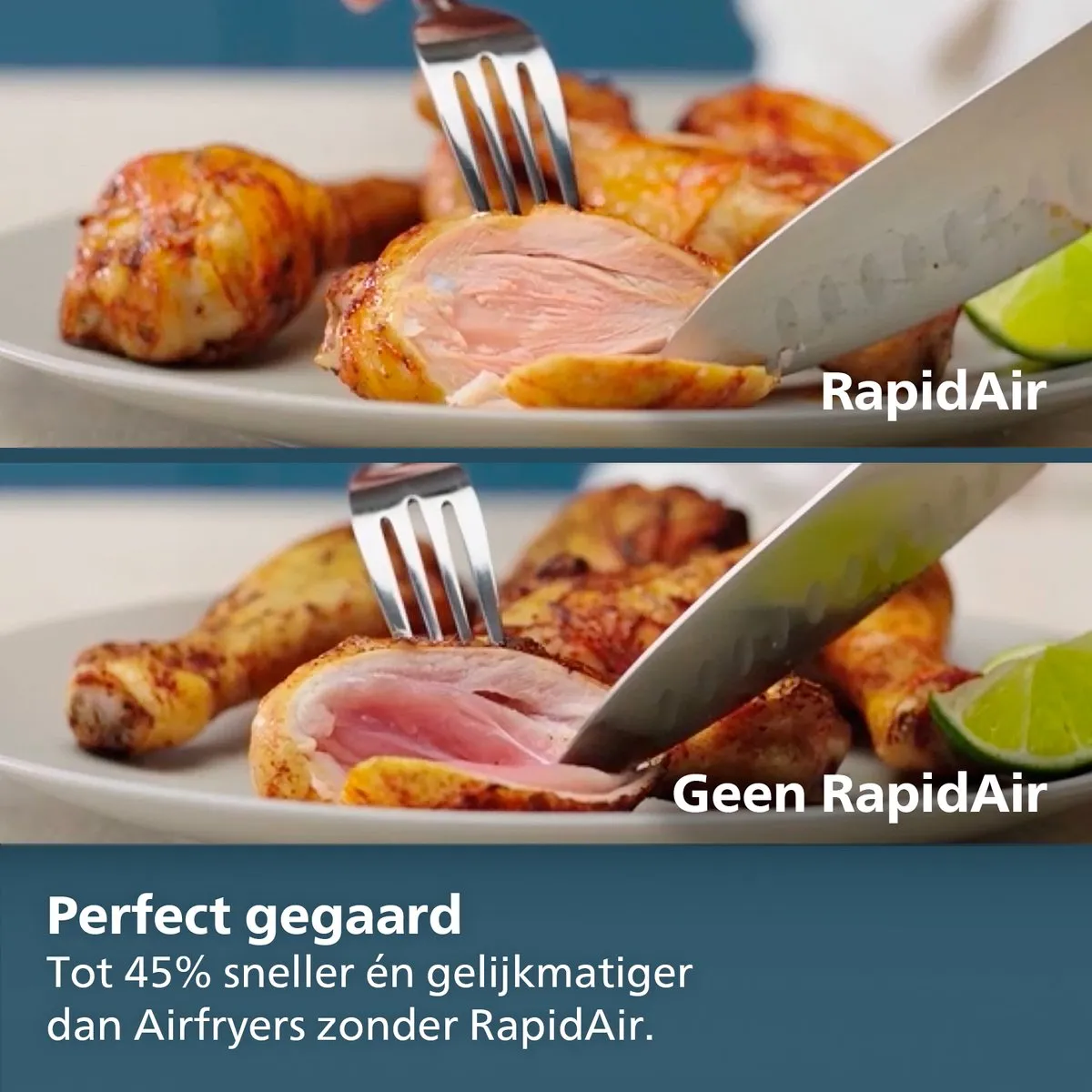 Philips 7000 Series HD9880/90 Airfryer Combi XXL - 8.3L - Zwart