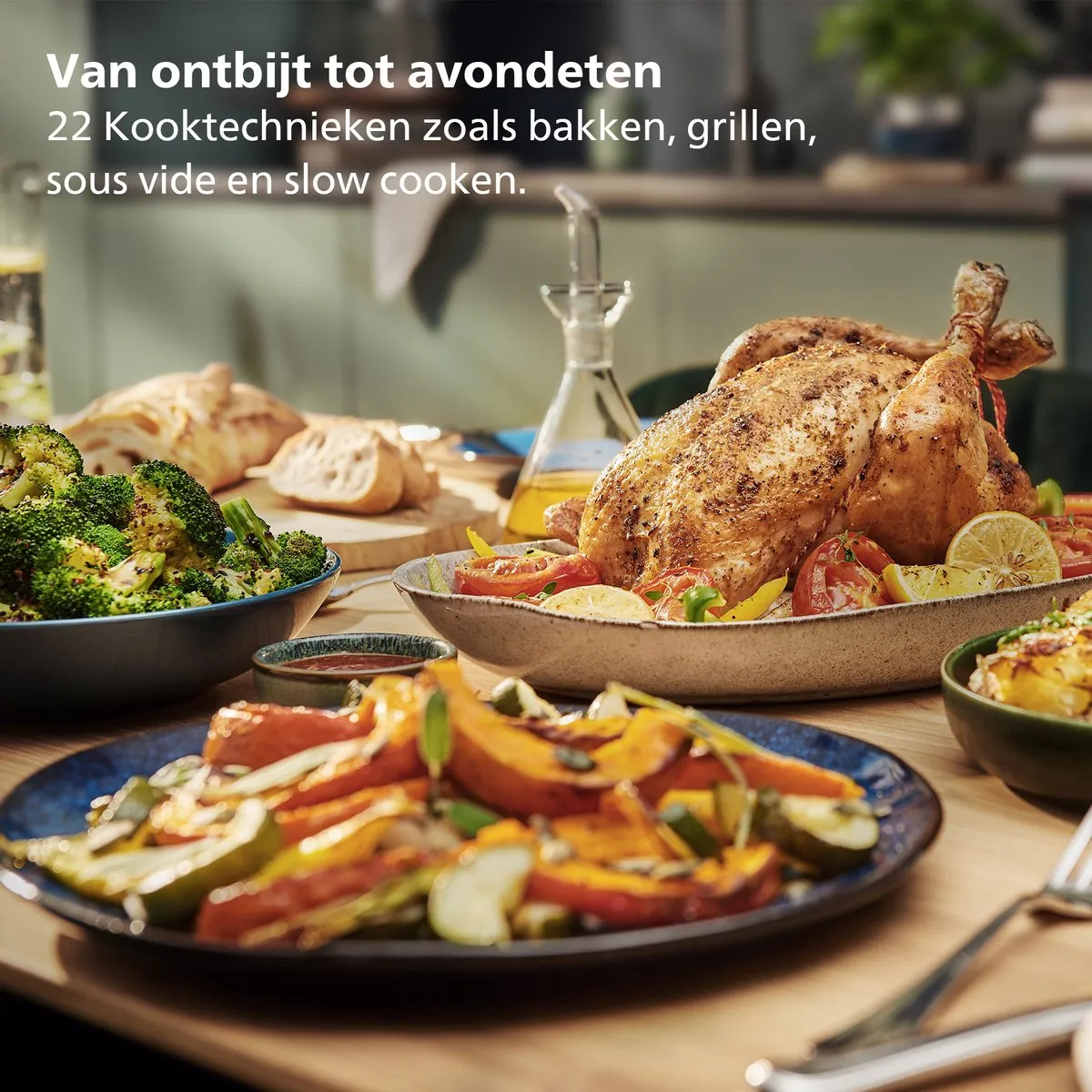 Philips 7000 Series HD9880/90 Airfryer Combi XXL - 8.3L - Zwart - afbeelding 6 van 6