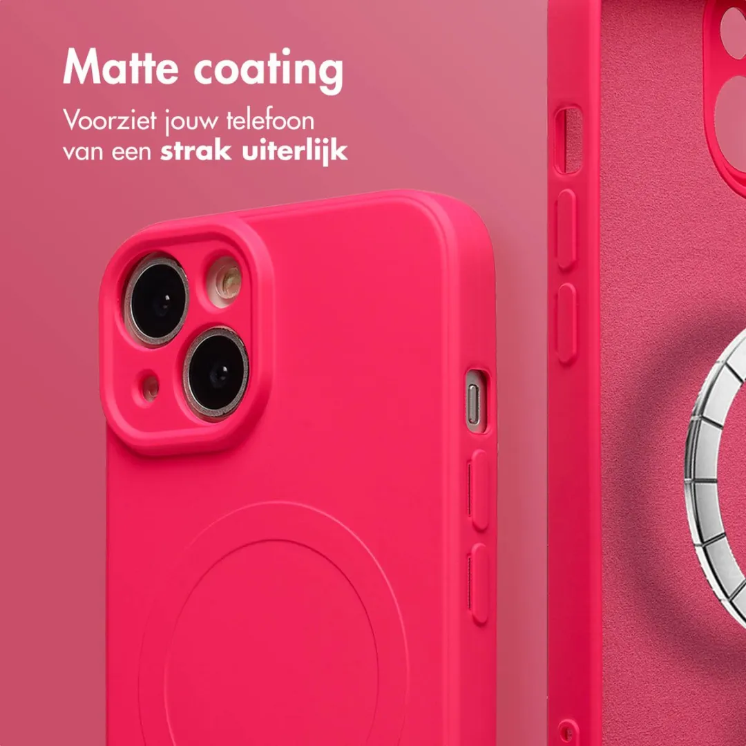 Imoshion Hoesje iPhone 14 - Neon Pink - MagSafe