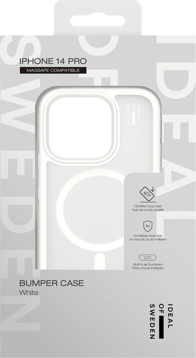 iDeal of Sweden Bumper Case iPhone 14 Pro - Cloudy White - IDBPCMS-I2261P-517