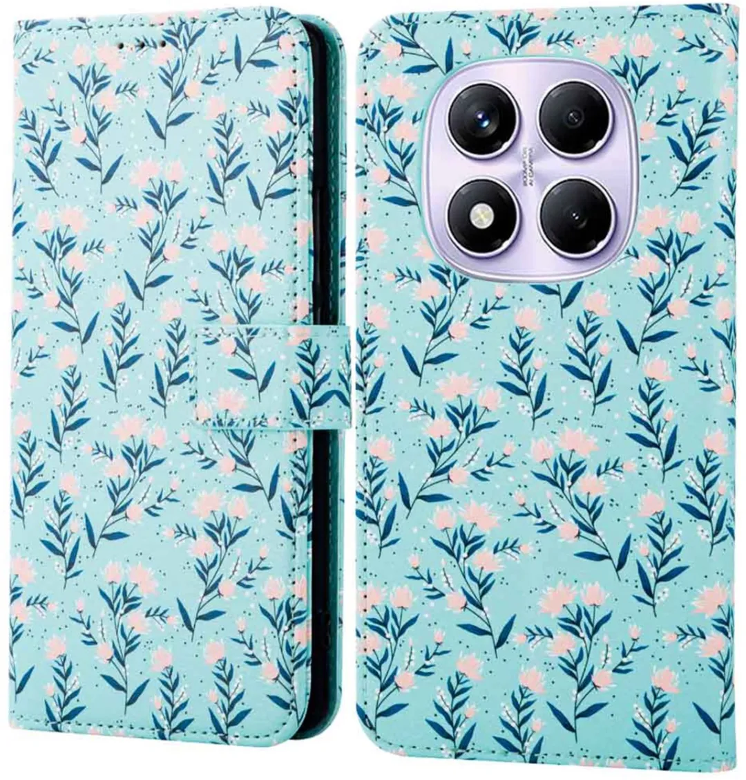 Imoshion Hoesje Xiaomi Redmi Note 14 Pro - Blue Flowers