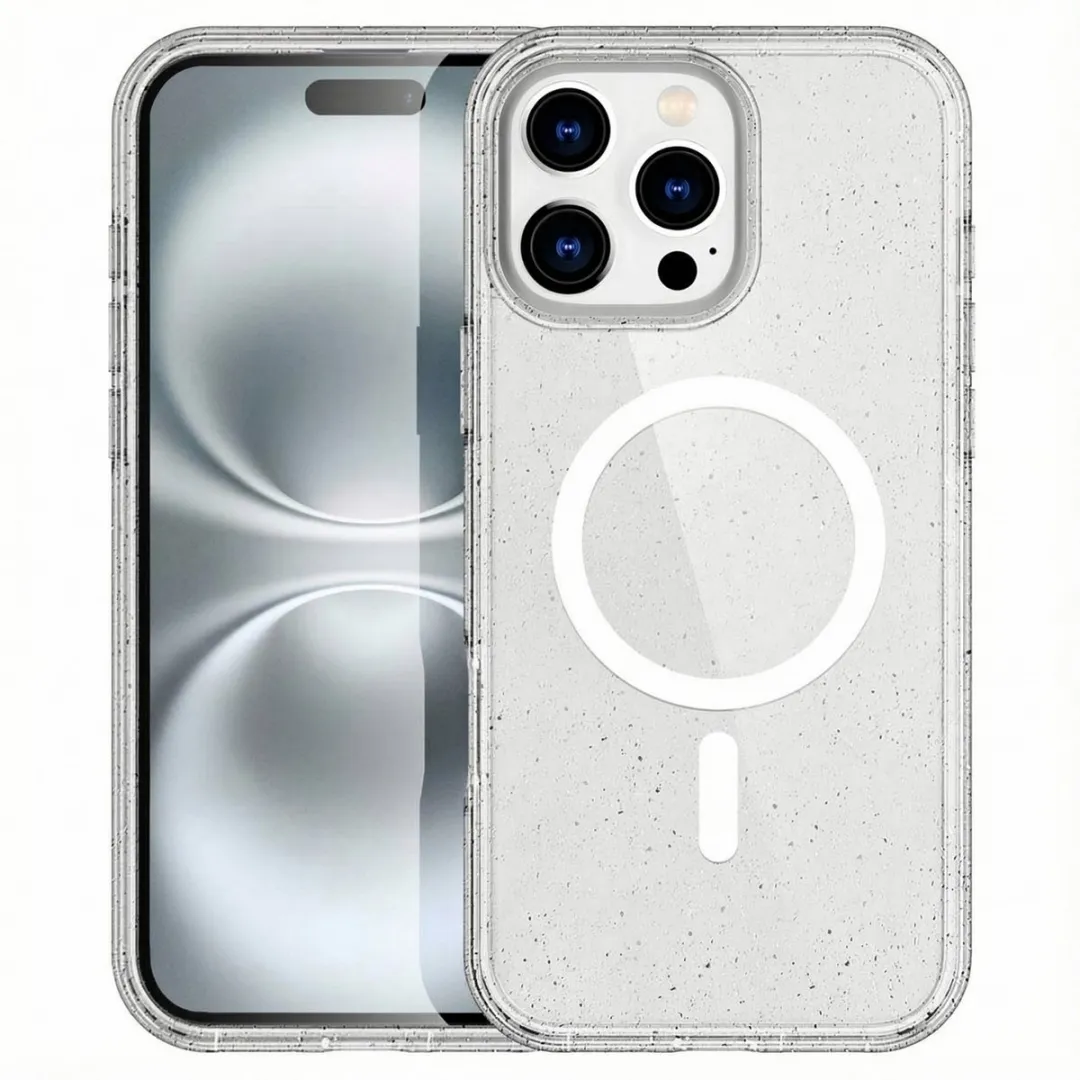 Imoshion Hoesje iPhone 16 Pro Max Sparkle Glitter Transparant