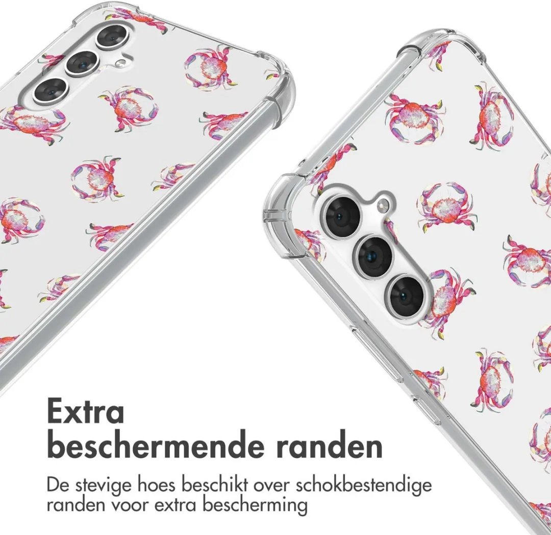 Imoshion Hoesje Samsung Galaxy A54 Crab Watercolor
