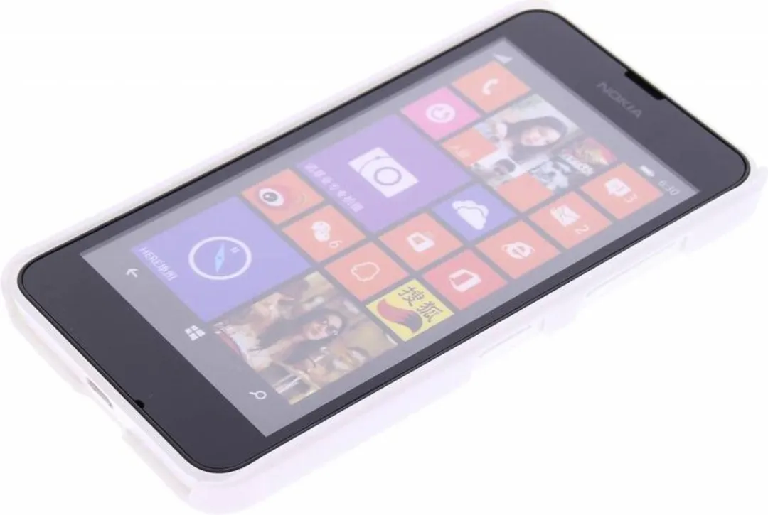 Nillkin Frosted Shield Back Case Nokia Lumia 630 - Wit - afbeelding 3 van 6