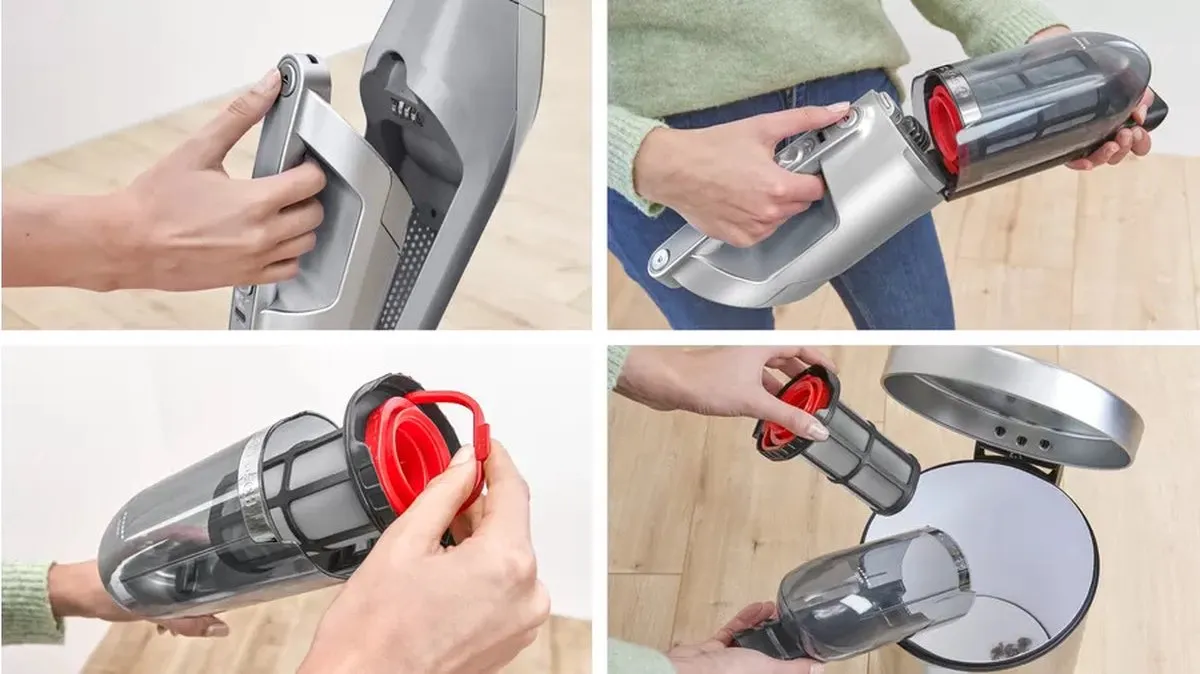 Bosch BCH3K2301 Flexxo Steelstofzuiger - Blauw