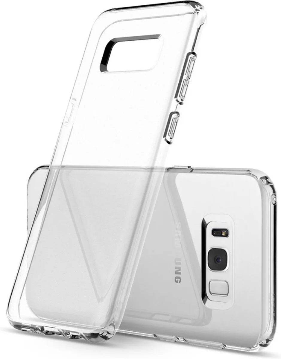 Spigen Liquid Crystal Samsung Galaxy S8+ Hoesje - Transparant - 571CS21664 - afbeelding 6 van 6