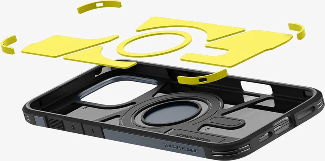 Spigen Tough Armor AI ACS08014 iPhone 16 Pro Max Hoes - Grijs