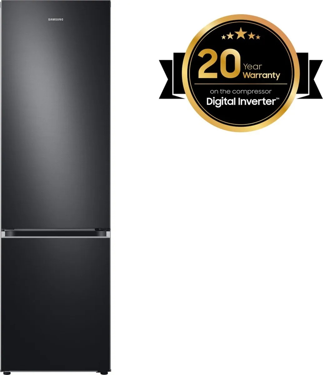 Samsung RB38T600EB1 Vrijstaand Koel/vriescombinatie 390L - Zwart
