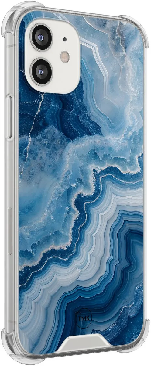 Casevibes iPhone 12 Mini Shockproof Hoesje A/i12m/S/023 - Blauw